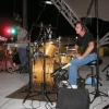 Drummer Glenn Faast at the Rotary Concert